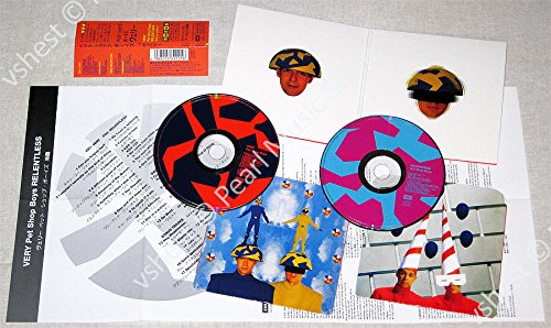 PET SHOP BOYS VERY / RELENTLESS 2 CD MINI LP OBI + bonus tracks