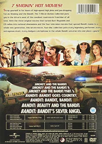 Smokey and the Bandit: The 7 Movie Outlaw Collection - DVD
