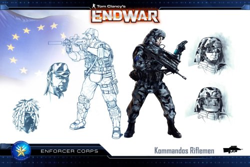 Tom Clancy's EndWar - Sony PSP (Jewel case)