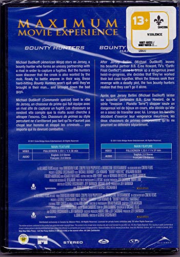 Bounty Hunters - Chasseurs de Primes (1996) / Bounty Hunters 2 - Chasseurs de Primes 2 (1997) 2 Films (English/French) Doublé au Québec (Cover Bilingue)