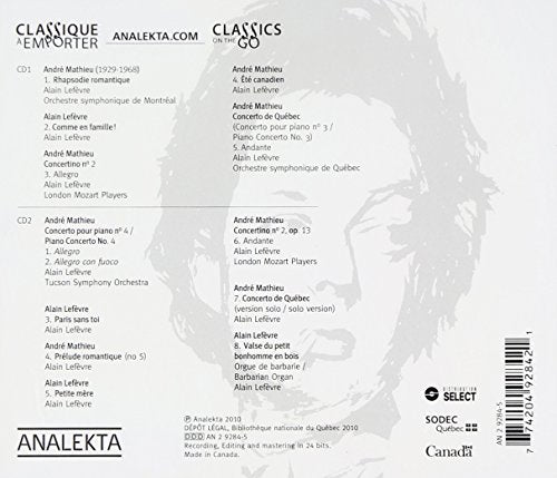 Soundtrack / L'Enfant Prodige: L'Incroyable Destinée D'André Mathieu - CD (Used)