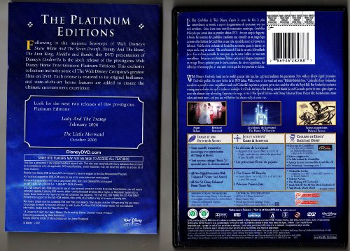 Cinderella (2-Disc Special Platinum Edition) - DVD (Used)