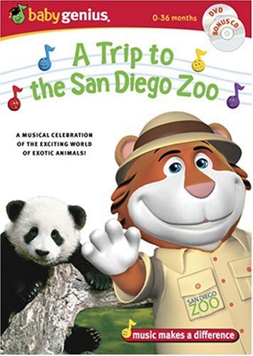 Bébé Génie - Une visite au zoo de San Diego (avec CD musical bonus) [Import]