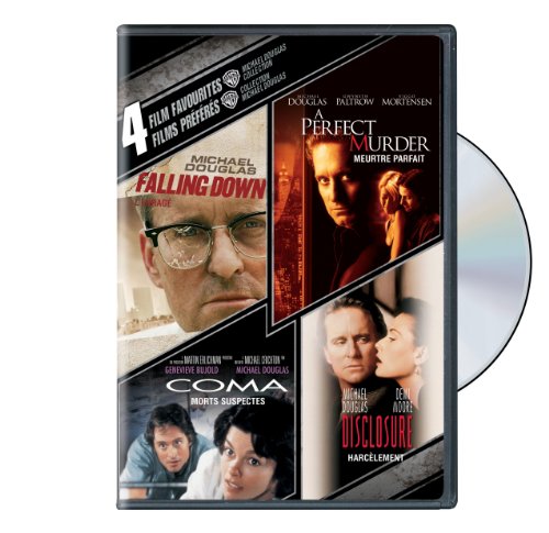 4 Film Favorites: Michael Douglas (Falling Down / A Perfect Murder / Coma / Disclosure) - DVD (Used)
