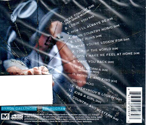 Tim McGraw / Damn Country Music [Édition Deluxe] - CD
