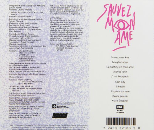 Luc De Larochelière / Sauvez Mon Ame - CD (Used)