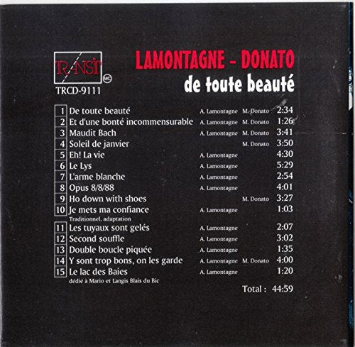 Lamontagne & Donato / De toute beauté - CD (Used)