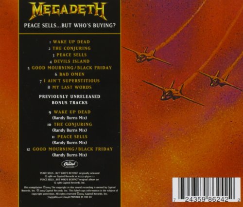 Megadeth / Peace Sells...But Who's Buying? - CD (Used)