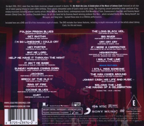 Various / We Walk The Line: A Celebration Of The Music Of Johnny Cash - CD