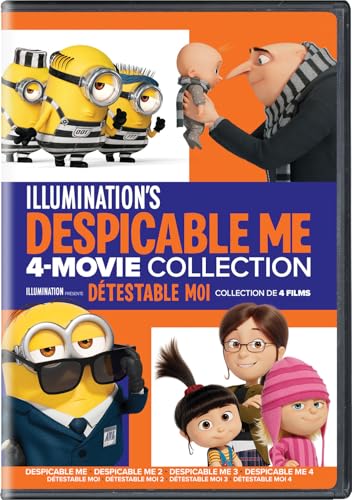 Illumination's Despicable Me 4-Movie Collection - DVD