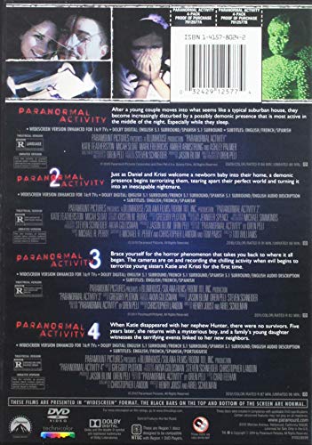 The Paranormal Activity Collection (4-Movie Collection) - DVD (Used)