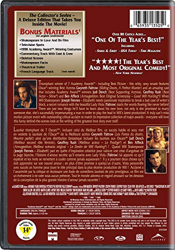 Shakespeare in Love (Widescreen) (Collector's Series) - DVD