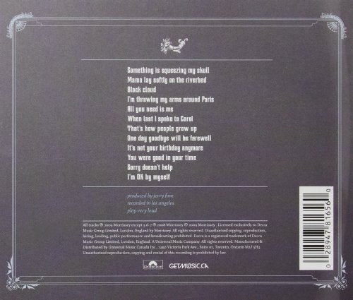 Morrissey / Years Of Refusal - CD (Used)