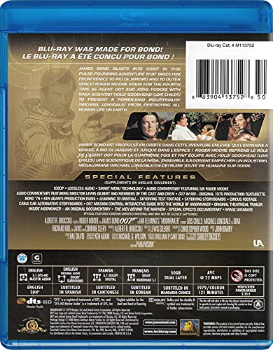 Moonraker [Blu-ray] (Bilingual)