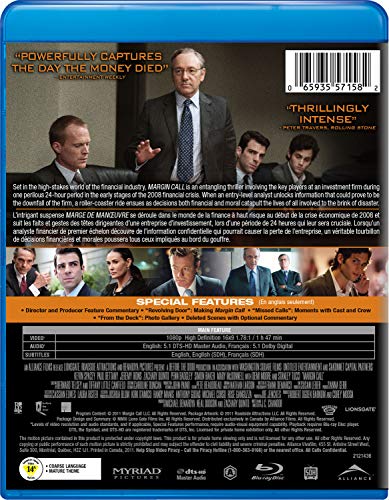 Margin Call - Blu-Ray/DVD