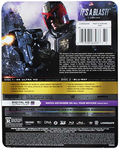 Dredd [Blu-ray] [Import]