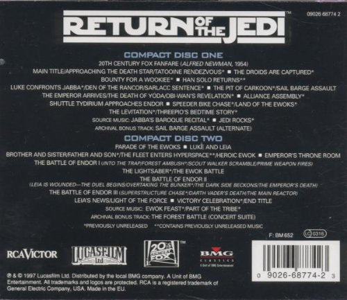 Star Wars, épisode VI : Le Retour du Jedi [Bande originale du film] [Édition spéciale]