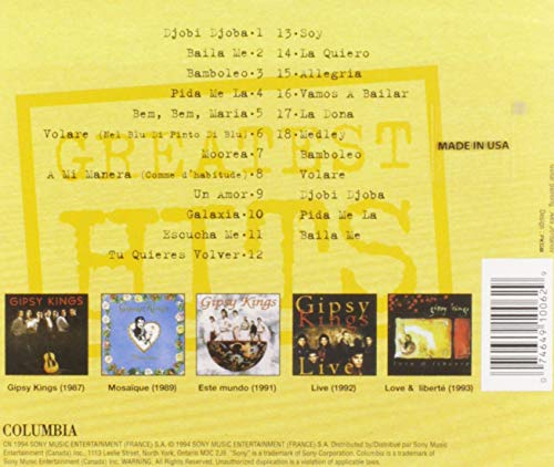 Gipsy Kings / Greatest Hits - CD (Used)
