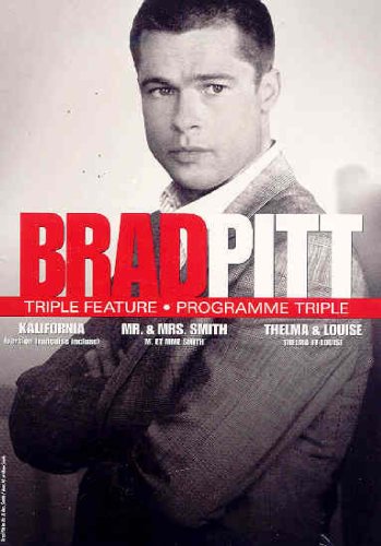 Brad Pitt Triple Feature (Kalifornia / Mr. & Mrs. Smith / Thelma & Louise) - DVD (Used)