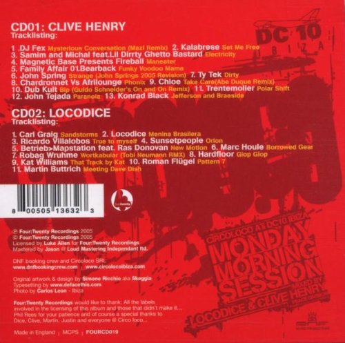 Circo Loco at Dc10: Monday Morning Sessions