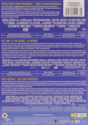 Forgetting Sarah Marshall/ Get Him to the Greek/ Role Models Triple Feature - DVD