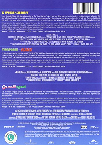 Unstable Fables: Triple Feature (3 Pigs and a Baby / Tortoise vs Hare / Goldilocks and the 3 Bears) (Bilingual)