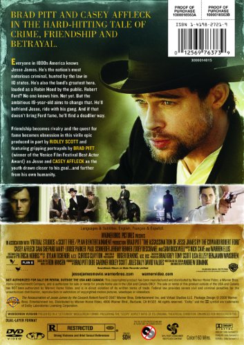 NEW Assassination Of Jesse James (DVD)