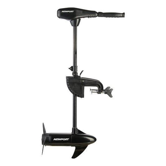 Newport Vessels NV-Series 46lb Thrust Saltwater Transom Mounted Trolling Electric Trolling Motor w/ LED Battery Indicator & 30" Shaft 🍁 All In One Marketplace Canada