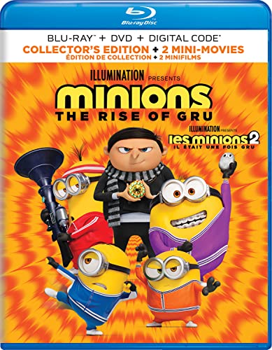 Minions: The Rise of Gru - Collector's Edition - Blu-Ray/DVD