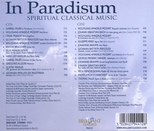 In Paradisum: Spiritual Classi