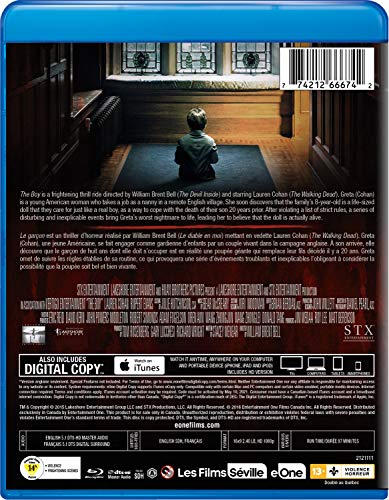 The Boy [Blu-ray + Digital Copy] (Bilingual)