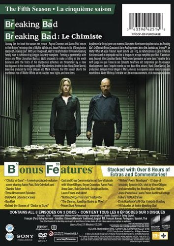 Breaking Bad: The Fifth Season - DVD (Used)