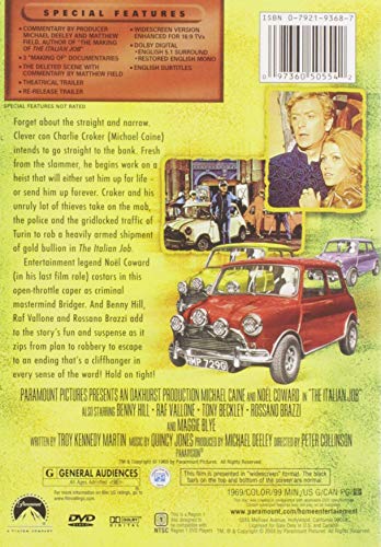 The Italian Job (Original) - DVD (Used)