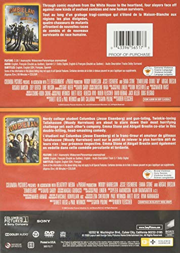 Zombieland (2009) + Zombieland 2: Double Tap - DVD (Used)