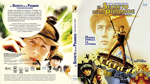 El Secreto de la Pirámide BD 1985 Young Sherlock Holmes [Blu-Ray] [Import]