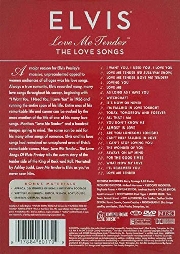 Elvis Presley / Love Me Tender: The Love Songs - DVD (Used)
