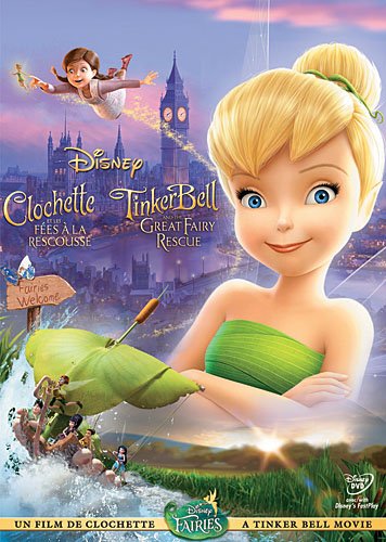 Clochette et la Fées à la Rescousse / Tinker Bell and the Great Fairy Rescue (Bilingual) - DVD (Used)