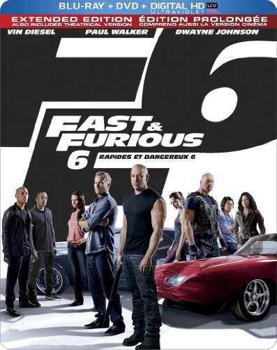 Fast & Furious 6 (Limited Edition SteelBook) - Blu-Ray/DVD