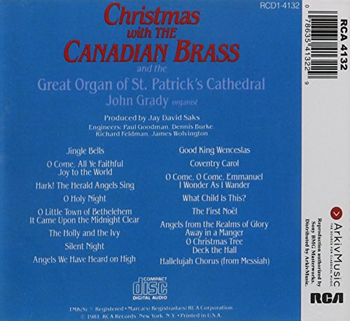 Christmas with the Canadian Brass and the Great Organ of St. Patrick's Cathedral