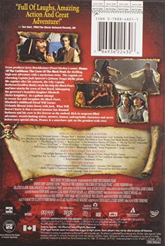Pirates of the Caribbean: The Curse of the Black Pearl (2-Disc Collector's Edition) - DVD