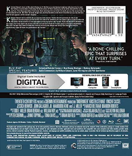 Underwater [Blu-ray] (Bilingual)