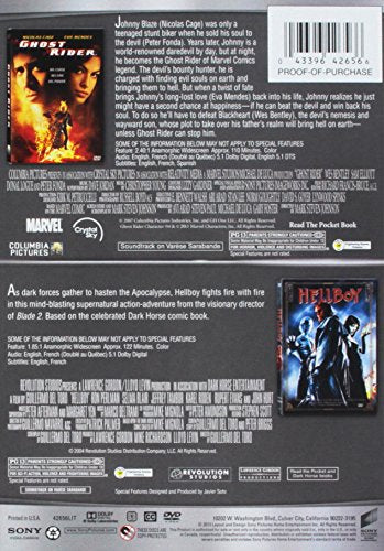 Ghost Rider / Hellboy (Bilingual) - DVD (Used)