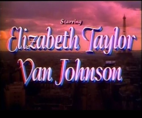 The Last Time I Saw Paris DVD Elizabeth Taylor Van Johnson Roger Moore