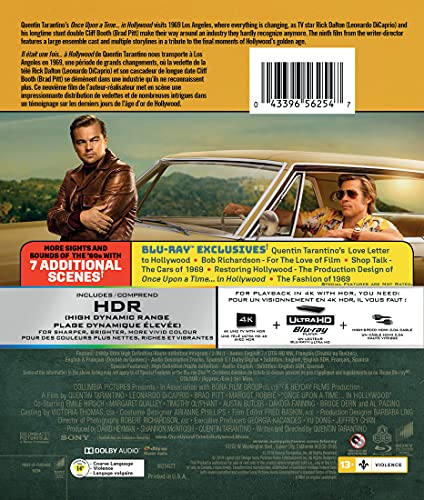 Once upon a Time in Hollywood - 4K/Blu-Ray (Used)