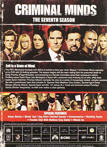 Criminal Minds: Season 7 - DVD (Used)