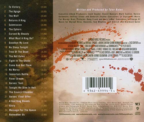 300 Original Motion Picture Soundtrack