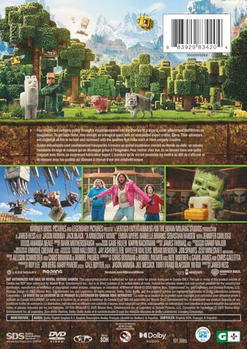 A Minecraft Movie - DVD