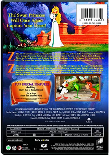 Swan Princess: The Mystery Of The Enchanted Treasure  (Special Edition Bilingual) - DVD (Used)