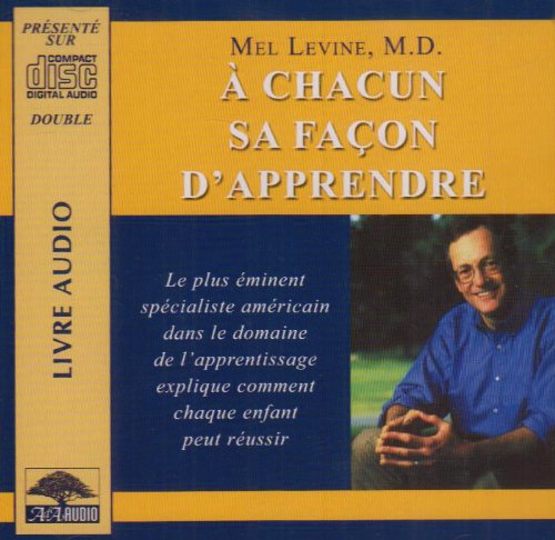 CD A CHACUN SA FACON D'APPRENDRE