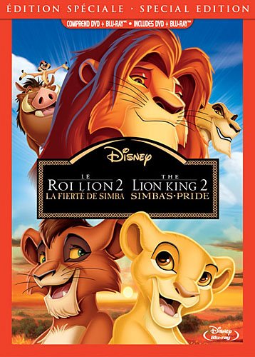 Le Roi Lion 2 : L'Honneur de la Tribu (Édition spéciale) / The Lion King 2: Simba's Pride (Special Edition) (Bilingual) [Blu-ray + DVD]